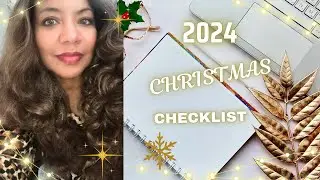 Your Merry Checklist: Stress-Free Christmas 2024! 2024 Christmas Checklist!