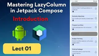 Mastering LazyColumn in Jetpack Compose — The Ultimate Guide | Compose | Android with Rashid Saleem