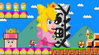 King Rabbit: What if Everything Mario touches turns into Peach?