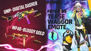 FREE FIRE CRATE OPENING ||Faded Wheel || Tease Waggor Emote Spin || free fire malayalam live