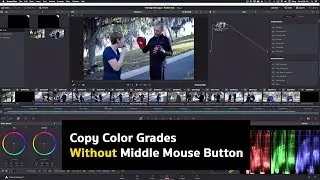 No Middle Mouse Button—How To Copy Grades To Clips In Davinci Resolve Without a Middle Mouse Button