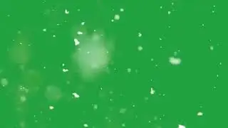 Snow Falling🌨❄ (2/5) • Green Screen Overlay