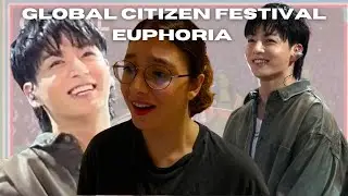 Jung Kook Performs BTS Song ‘Euphoria’  Global Citizen Festival 2023 Reaction