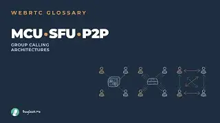 Group calling architectures in WebRTC: MCU, SFU & P2P