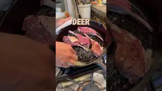 Epic Axis Deer in Cast Iron #shorts