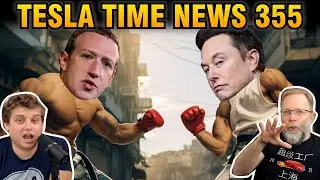 Elon vs. Zuck Cage Match and More Cybertruck Leaks | Tesla Time News
