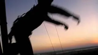 RopeJumping. 50 м. Овербах (гейнер) (Overbah) 74 прыжок. Вид сверху