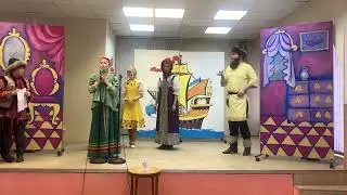 Воскресная школа храма прп. Сергия в Гольяново. Рождество 2023. Спектакль «Аленький цветочек».