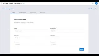 Managing your Project Settings in Orbital Stack