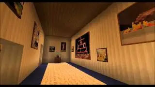 My first attempt at a modern house in minecraft