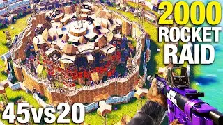THE CLOSEST RAID I'VE EVER SEEN - Rust Raid Cam