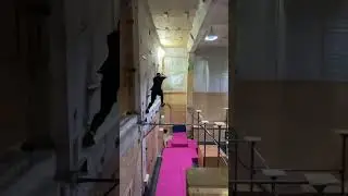 Scary Parkour Jump On The High