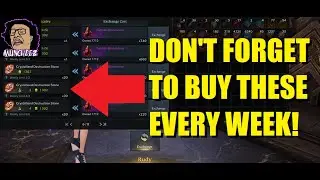 Lost Ark weekly guild shop tip. Get your free honing materials!