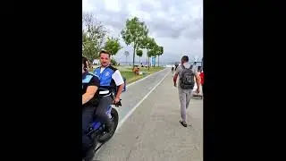 Sahilde ZABITA Üzerime Doğru Sürüyor... #shorts