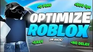 🔧How to get better FPS/Ping in Roblox | HIGH FPS + LOW PING ✅