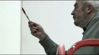 Color Chart: Footage of Niele Toroni painting interventions