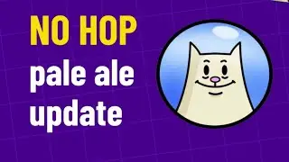 NO HOP pale ale update