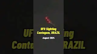 UFO sighting in Contagem - Brazil Aug 2024 #shorts #status 👽