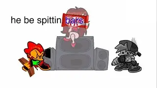 He be spittin’ bars [FNF/ FRIDAY NIGHT FUNKIN SPRITE ANIMATION]