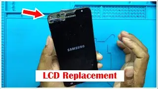 How To Samsung Galaxy J7 Prime 2 G611F Broken LCD Screen Replacement