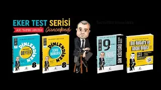 2023 Eker Test / Dinlendiren Defterler ve Soru Bankaları Tanıtım Videosu