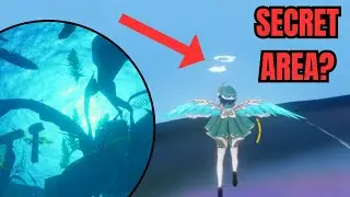 Secret Area Underneath the Map in Fontaine... (Genshin Impact)