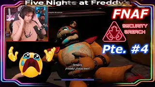 Rubius juega FNAF Security Breach Pt. 4 - Five Nights at Freddys - Terror Rubius