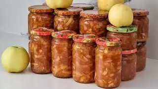 Яблочное варенье! Вкуснятина!