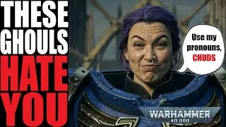 GROSS: Games Workshop artists prove they're VILE SNAKES. Warhammer 40K deserves a BOYCOTT