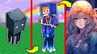 КАК МЕНЯЛАСЬ ДЕВУШКА СПРУТ МОБ И ЕЁ ЖИЗНЕННЫЙ ЦИКЛ В МАЙНКРАФТ ! ЭВОЛЮЦИЯ ТРОЛЛИНГ