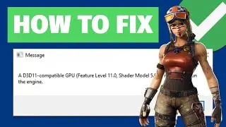 How To Fix A D3D11-Compatible GPU Error (3 SOLUTIONS)