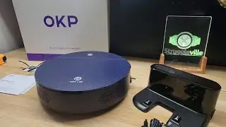 Always Keep It Clean With This Robotic Vacuum By OKP!