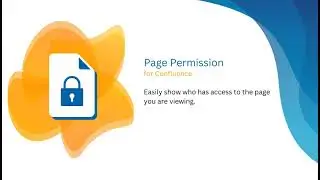 Page Permission Panel for Confluence