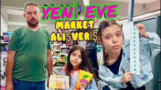 Dev Market Alışverişi || Yeni Evdeki Buzdolabını Doldurduk!!