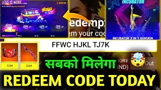 Free Fire Redeem Code Today 1 May 2022 | New Redeem Code Free Fire | Redeem Code Today Free Fire
