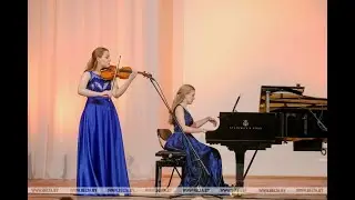6.03.2020 В.Илюшина и С.Меньшикова исполняют М. Равель «Пьеса в форме хабанеры»