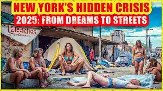 Homeless Population EXPLODED in NEW YORK 2025 – It’s Worse Than You Think! | Travel Documentary