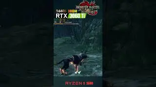 Monster Hunter Rise | RTX 3060 Ti Undervolt | 1440p High