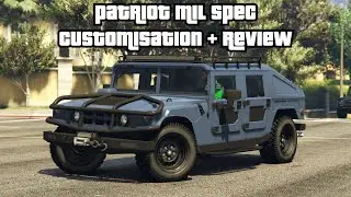 NEW Mammoth Patriot Mil-Spec Customisation & Review - New DLC Car Customisation - GTA 5 The Contract