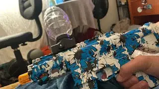 Unboxing mini smg gel blaster