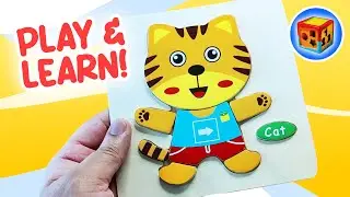 Toddly Winks│Learning & Playing Animals│Educational and Fun Puzzle Board
