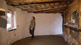 Off Grid Earthbag Workshop Part 43 Man Cave Floor And Lime Plaster