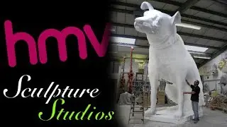 Nipper the Giant HMV Dog by Sculpture Studios