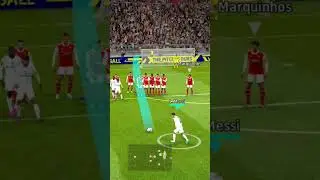 messi free kick so good😱😱😱