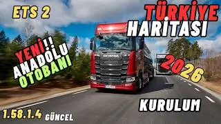 How to install the Türkiye map in ETS 2 - Latest Version?? Detailed instructions, updated 2026!!