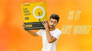 Digitek DRL18H Unboxing & Review | Best Budget Ring Light? Hindi 2022
