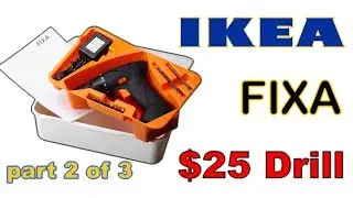 Ikea Fixa 7.2 V Drill/screwdriver Review (part 2 of 3)