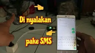 Alat untuk menyalakan barang elektronik dari jarak jauh