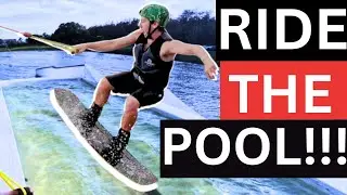 How to Wakeboard in a POOL!