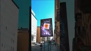 Billboards in Milan